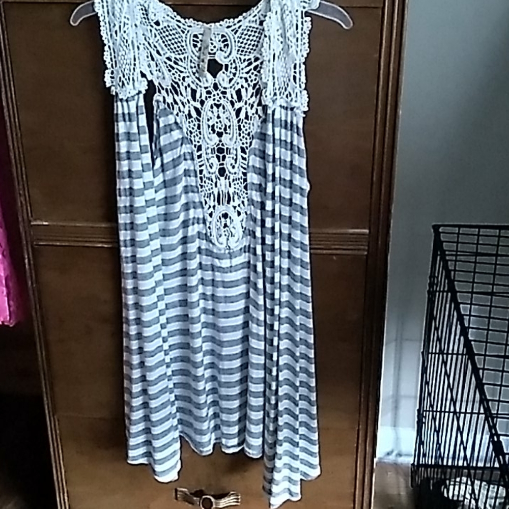 Fresh of LA Lace detail cardigan size Medium